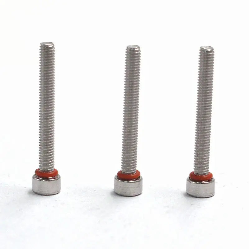 Custom Hex Socket Cap Head Sealing Screws Integrated O Ring IP67 Waterproof Fasteners For Industrial Cabinets New Energy Equipment Suppliers, Factory