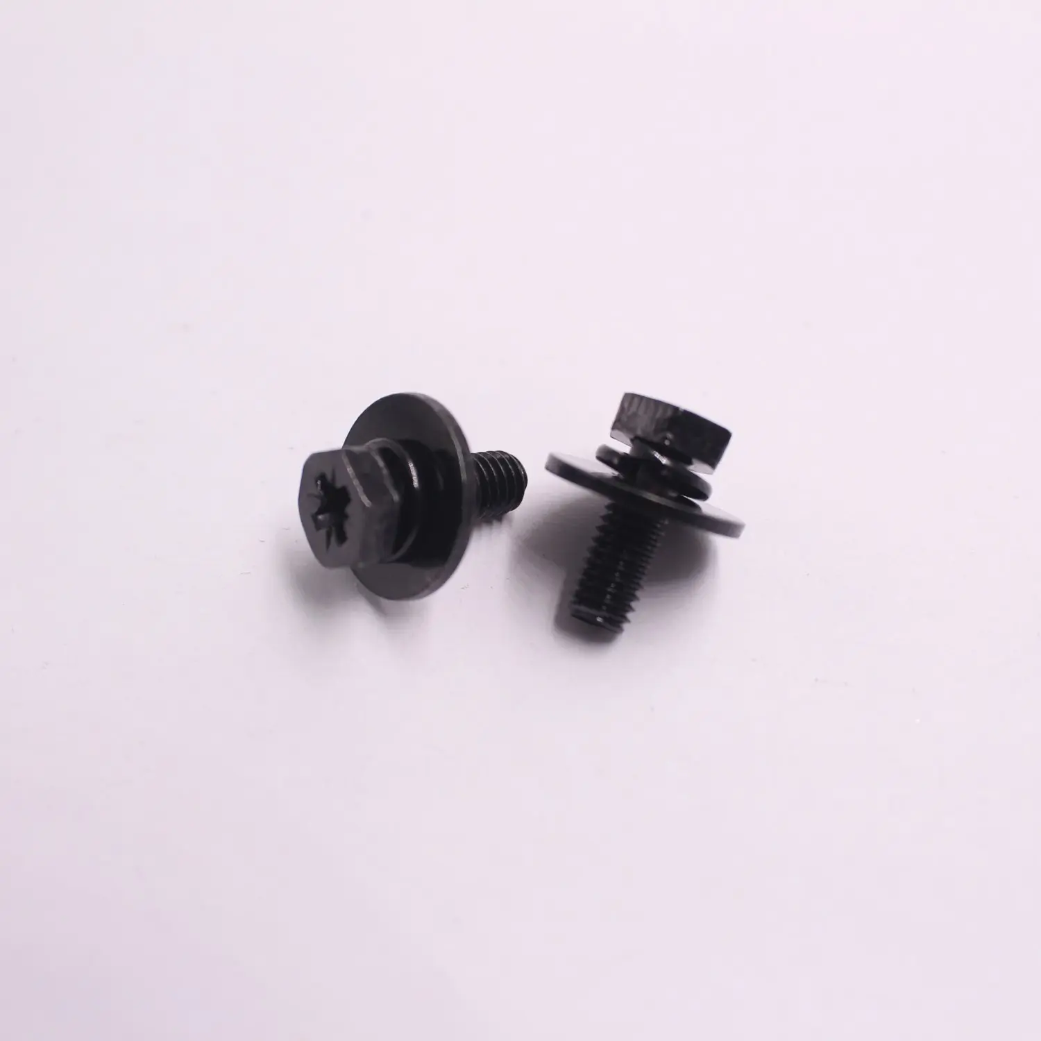 China Hex Head Cross Recess Combination Screw with Double Washer for Industrial Assembly Manufacturers, Supplier