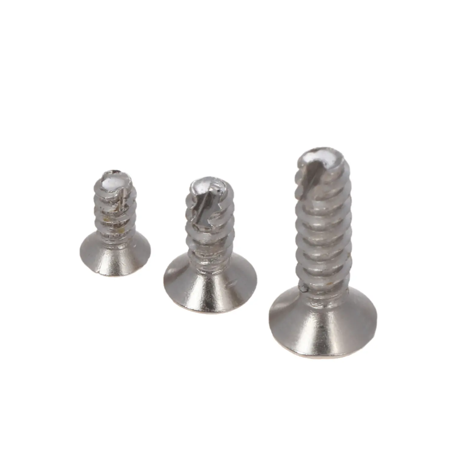 Wholesale Flat Head Countersunk Self Tapping Screws Zinc Plated Fine Thread For Wood Furniture Assembly Bulk Wholesale Factories, Factory