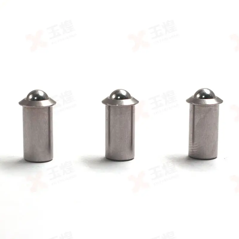 Custom Stainless Steel Press Fit Ball Spring Plunger with Flange Housing Manufacturer, Supplier