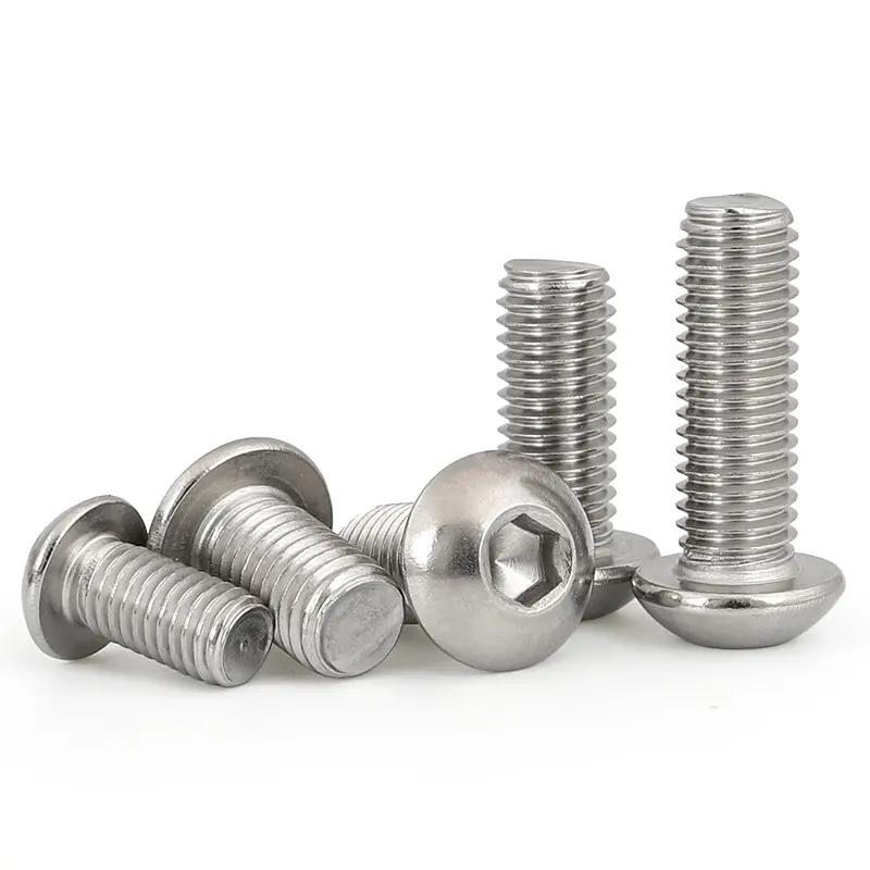 Custom Carbon Steel Truss Hex Head Machine Screws Zinc Plated Coarse Thread For Industrial Equipment Assembly Bulk Wholesale Suppliers, Factories