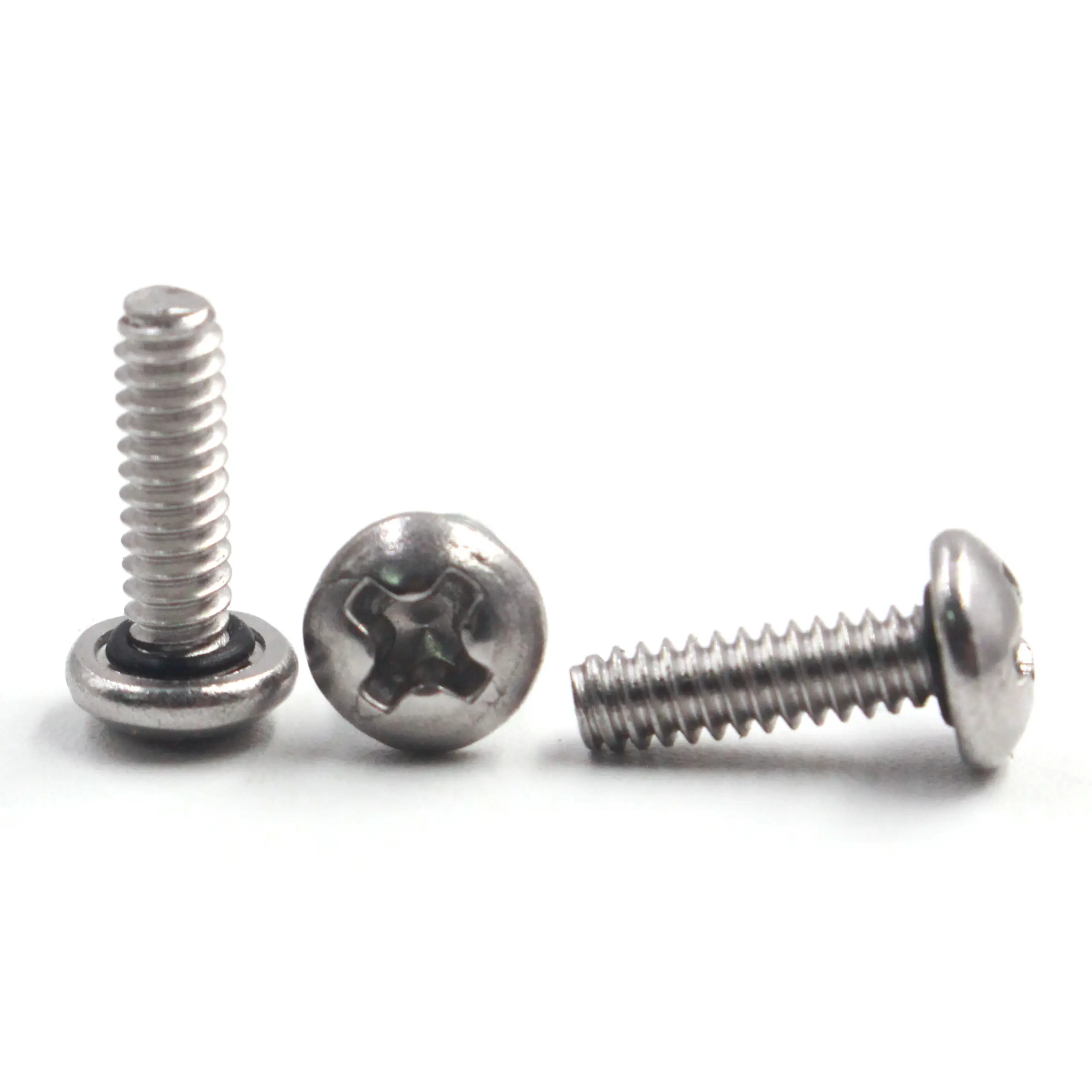 OEM PAN HEAD PHILLIPS Sealing Screw Waterproof Anti Loose Stainless Steel Self Sealing Machine Screw For Automotive Electronics New Energy Equipment Manufacturers, Supplier