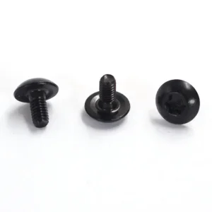 China Carbon Steel Hex Socket Machine Screws Black Oxide Finish M2 M3 M4 M5 M6