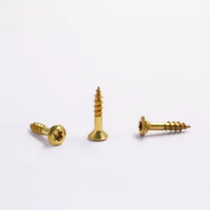 China Yellow Zinc Plated Torx Countersunk Self Tapping Screw