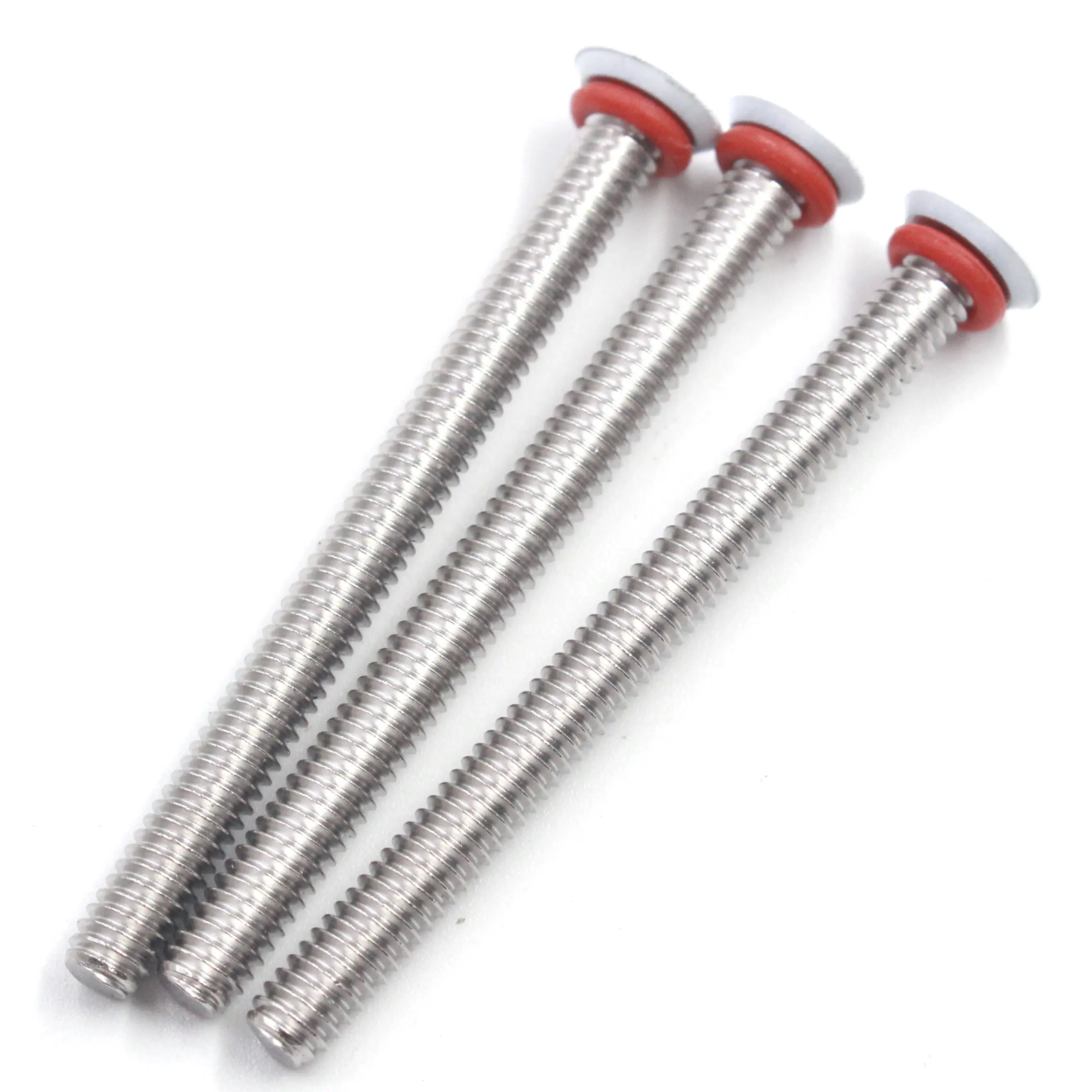 OEM Flat Head Self Sealing Screws M3 M4 M5 Zinc Plated Black Oxide With Silicone O Ring For Instrument Panel Assembly Manufacturers, Suppliers