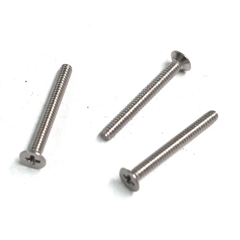 ODM Countersunk flat Phillips Machine Screws 304 Stainless Steel Flat Head 82 Degree M3 M4 For PCB Mounting Manufacturers, Supplier