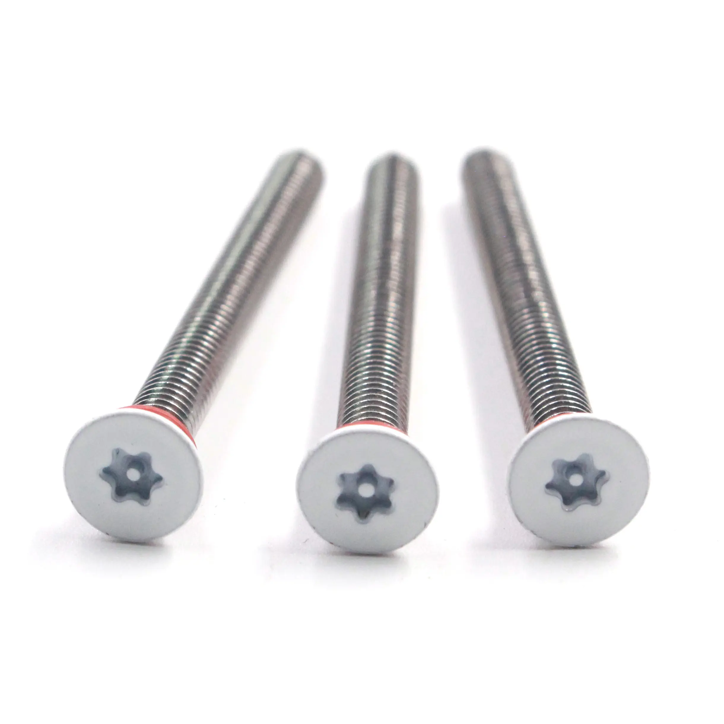 OEM Flat Head Self Sealing Screws M3 M4 M5 Zinc Plated Black Oxide With Silicone O Ring For Instrument Panel Assembly Manufacturers, Suppliers