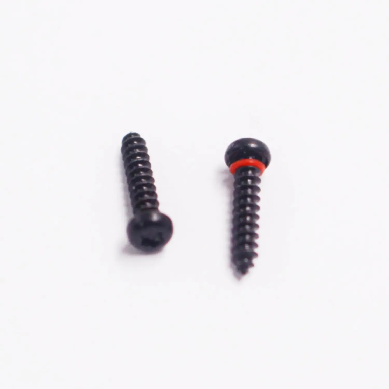 OEM Black Pan Head Phillips Self Tapping Screw With Red O-ring Manufacturer, Manufacturers
