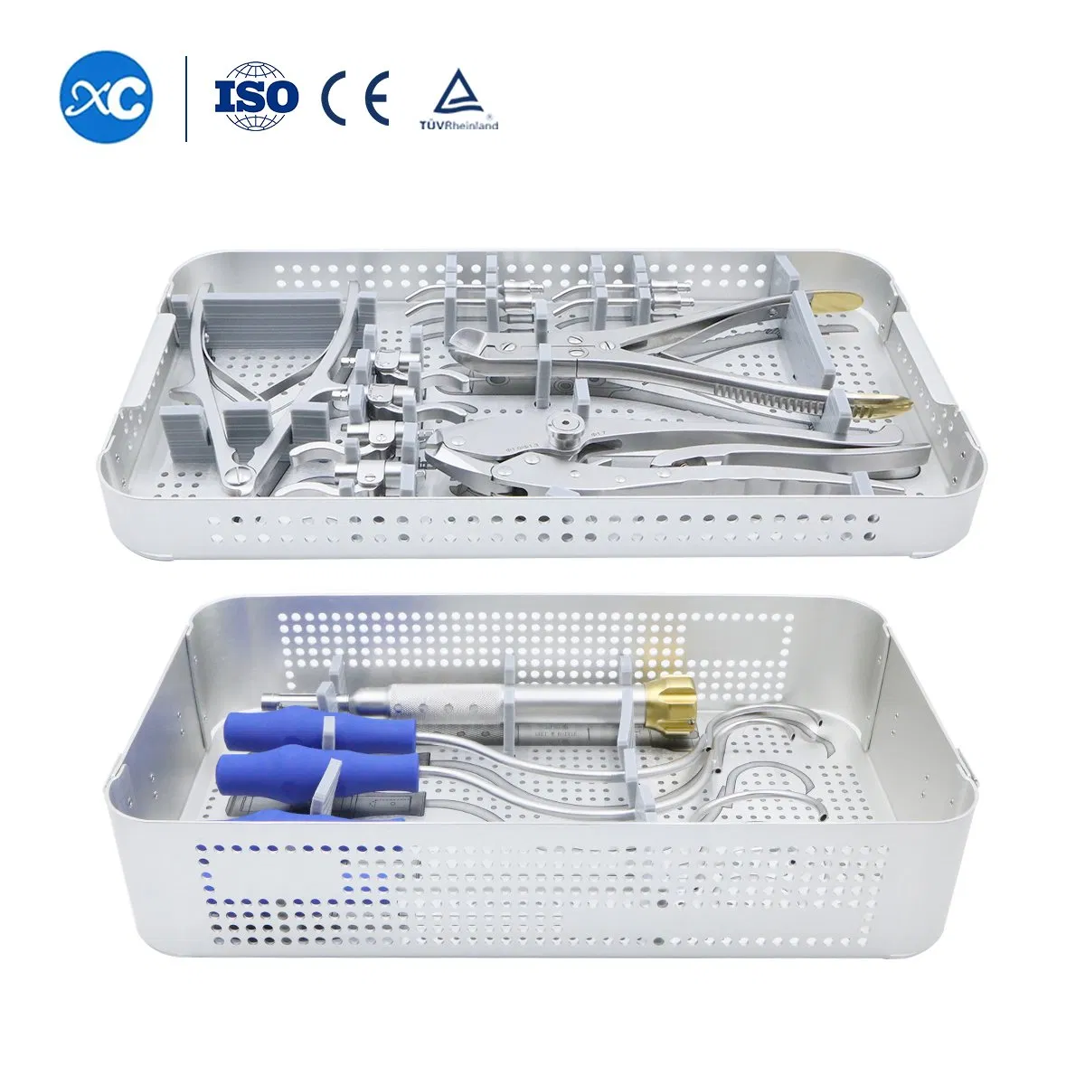 Orthopedic Surgical Instruments Set for Titanium Cable Cerclage Wire Factory Sales Directly Cable Instrument Set Cable Kit