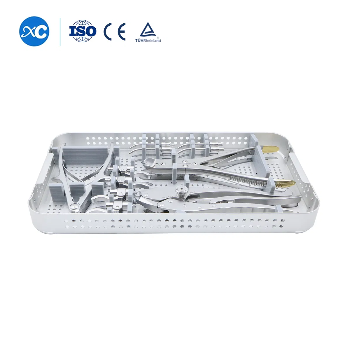Orthopedic Surgical Instruments Set for Titanium Cable Cerclage Wire Factory Sales Directly Cable Instrument Set Cable Kit