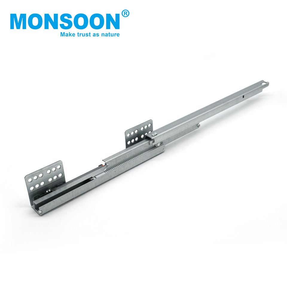 Heavy Load Kitchen Cabinet Slim Box Blue Zinc Plated Multbox-High Soft Close Drawer Systems with Square Railing Set