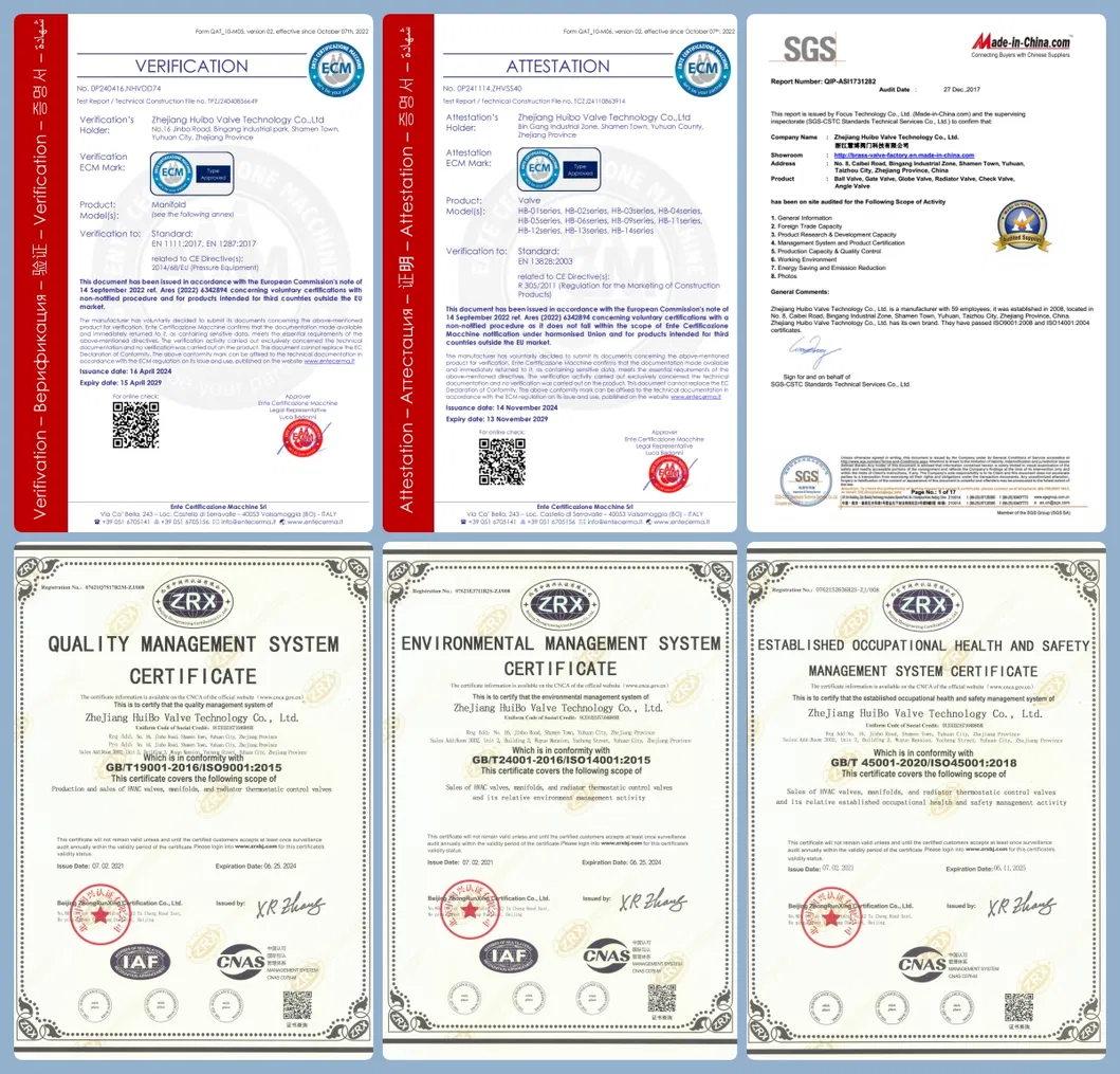 Quality Certifications