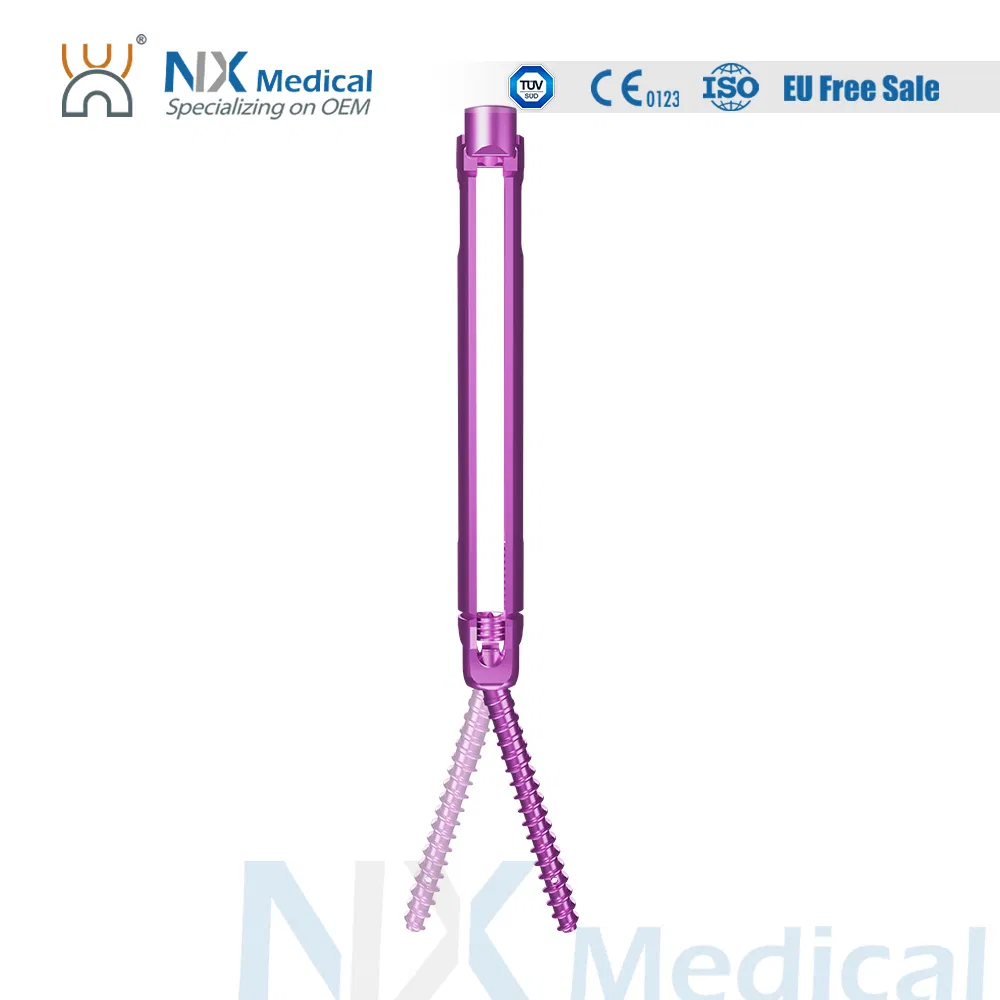 Nx Medical Orthopedic Implant Titanium Cannulated Bone Cement Spine Pedicle Screw
