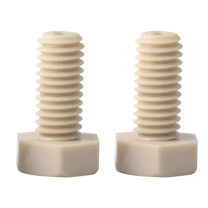 M20X90 Nylon Hex Screw Peek Bolt Fastener Hex Bolts