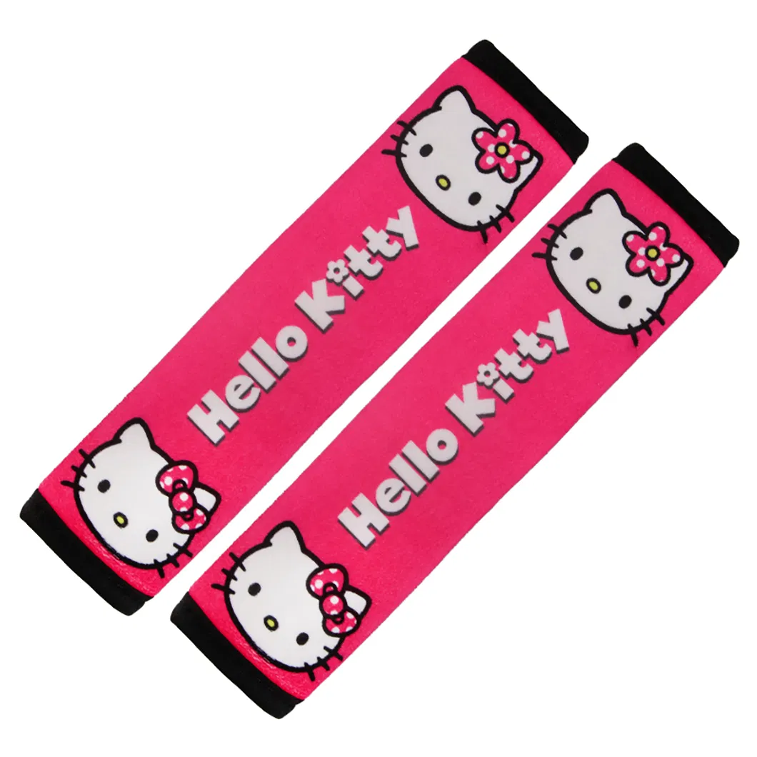 Soft Short Plush for Three-Dimensional Hemming and Non-Slip Silicone Bottom Seat Belt Pad Shoulder Cover