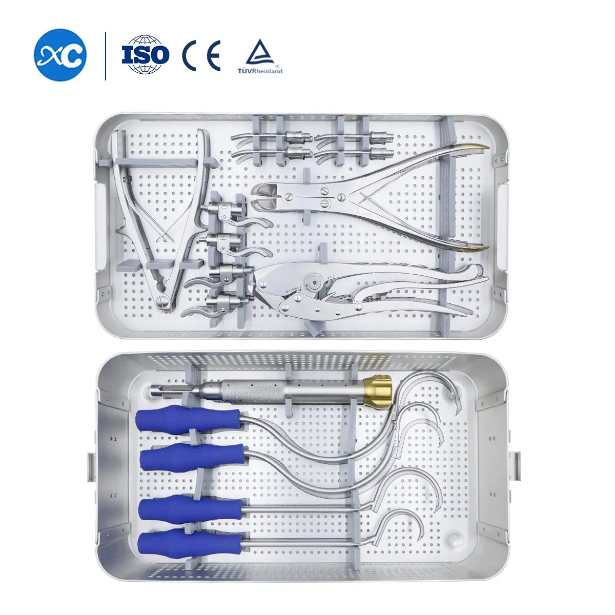 Orthopedic Surgical Instruments Set for Titanium Cable Cerclage Wire Factory Sales Directly Cable Instrument Set Cable Kit