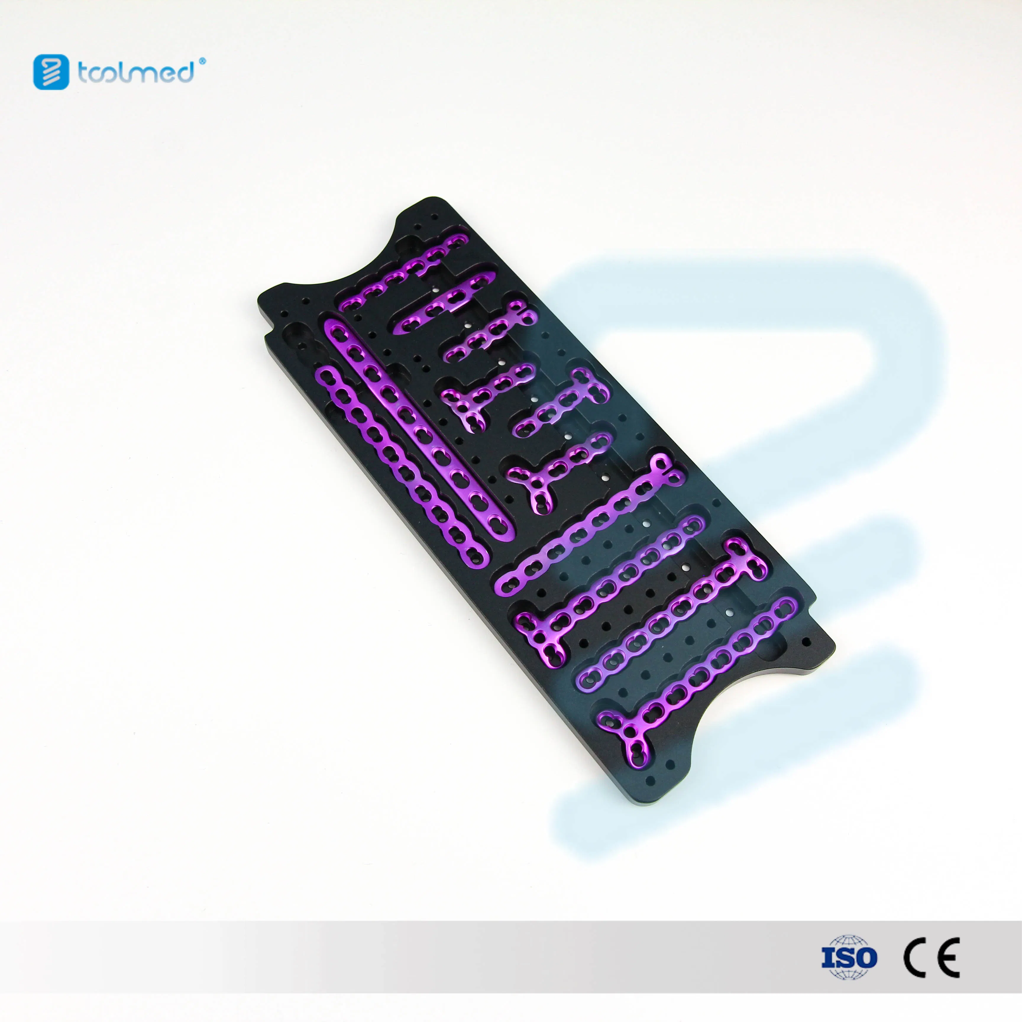 Orthopedic Surgical Instruments Mini Fragments Titanium Locking Plate Instrument Set