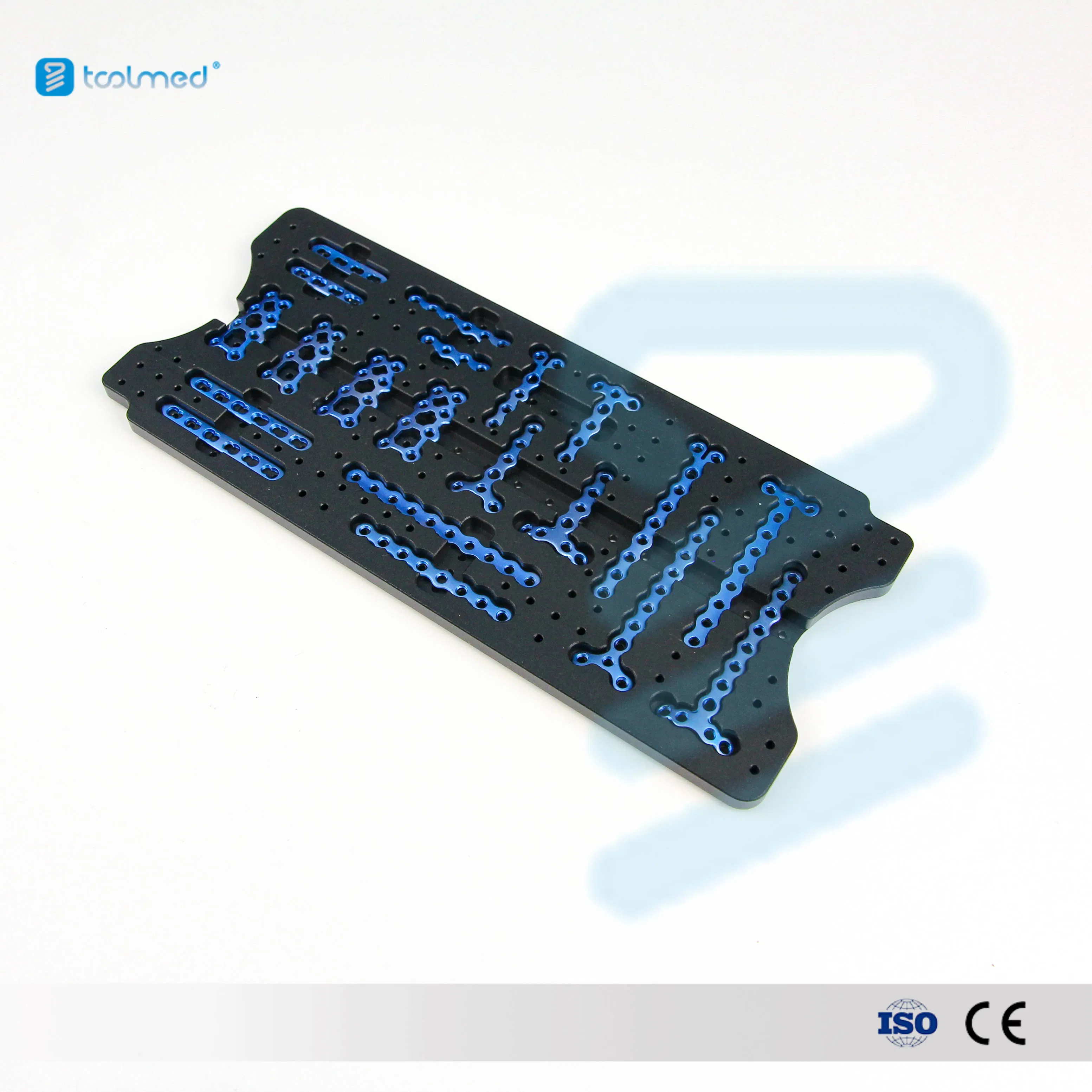 Orthopedic Surgical Instruments Mini Fragments Titanium Locking Plate Instrument Set