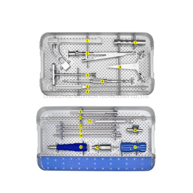 Orthopedic Surgical Instruments Femoral Neck System Instrument Set