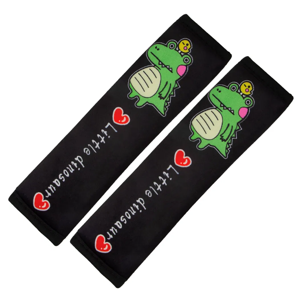 Soft Short Plush for Three-Dimensional Hemming and Non-Slip Silicone Bottom Seat Belt Pad Shoulder Cover