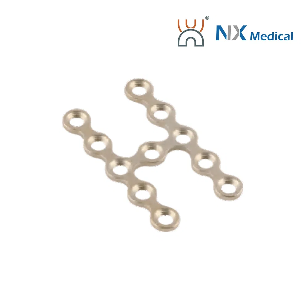Nx Medical Titanium Medical Orthopedic Trauma Maxillofacial Bone Fracture Reconstruction LCP Locking Compression Plate