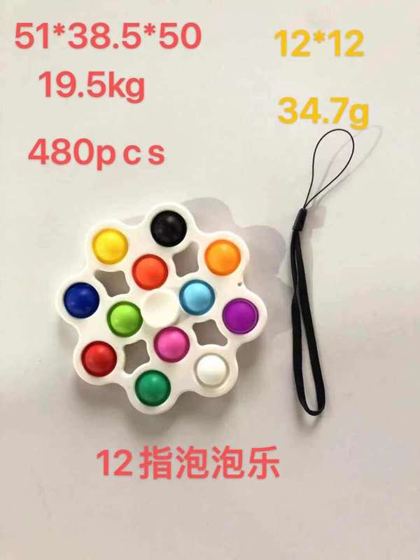 12-Finger Gyro Pencil Grip Pack