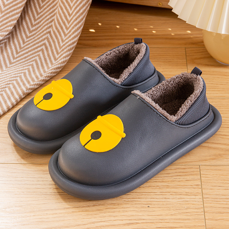 China EVA cotton slippers women's bag with autumn and winter couples home indoor removable confinement shoes warm cotton shoes factory wholesale Manufacturers, Suppliers