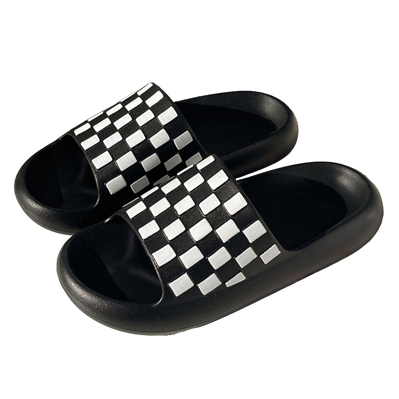 China EVA Shit feeling slippers Female Xia Ge Indoor Household Bathroom Couple Bathing Couple Wearing sandals outside Suppliers, Factories