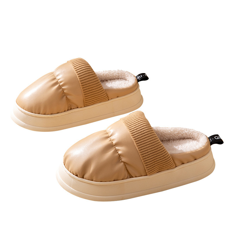 Wholesale Cotton slippers women's winter indoor home couple warmth household plush couple cotton slippers men Supplier, Quotes