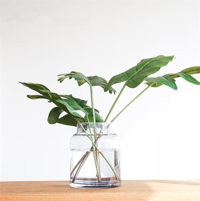 China Centerpiece Decorative Colored Clear Glass Flower Vase/Glass Vases Factories, Quotes