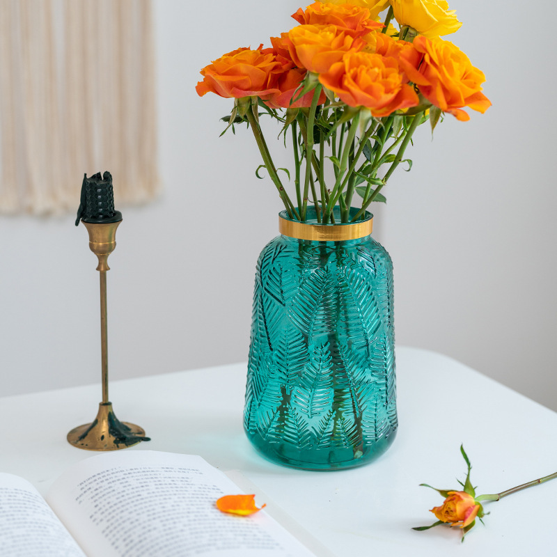 Wholesale Wholesale Handmade Glass Flower Vase Elegant Glass Vase for Home Decorative Manufacturer, Factory