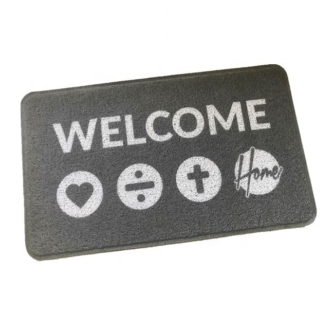 China China Factory Cheap Wholesale Pvc Coil Front Doormats Indoor Outdoor Barber Salon Mat Manufacturers, Factory