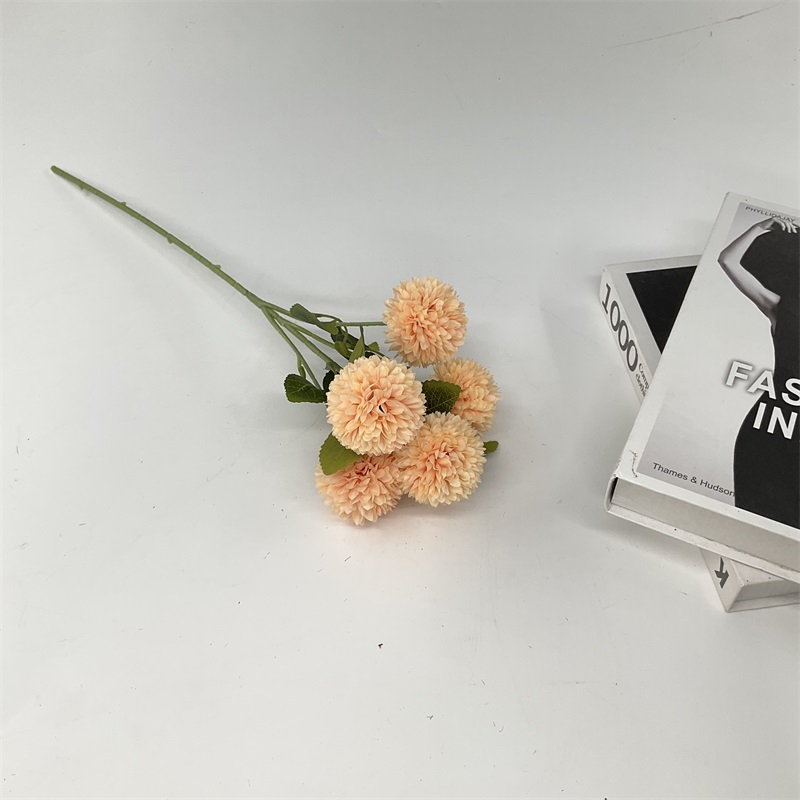China Multicolor aster artificial flower pompom dandelion 5 Head Hydrangea dandelion flowers artificial decoration dried flowers Factory, Pricelist