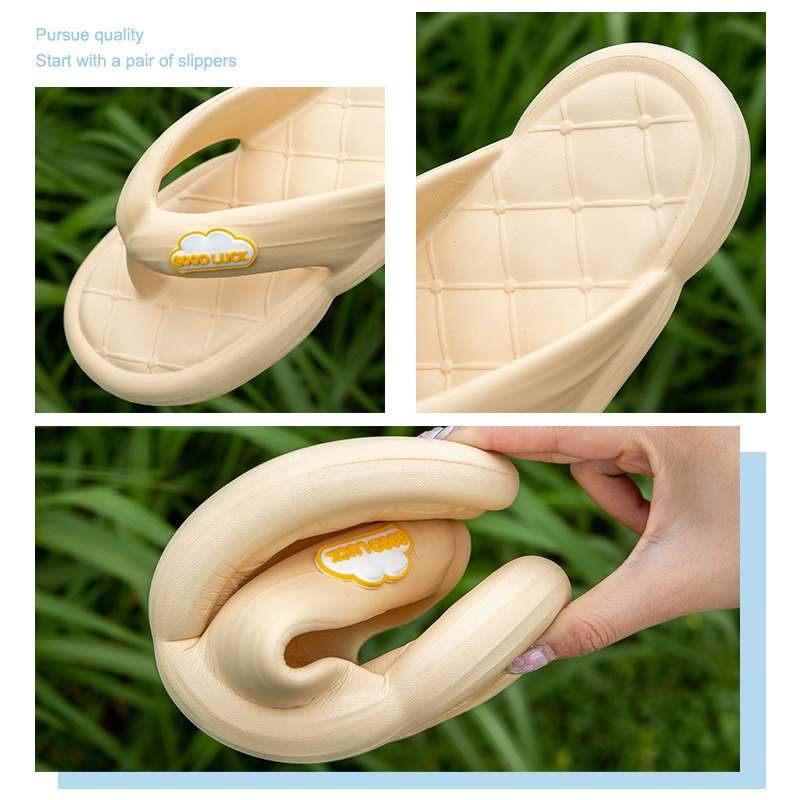 Wholesale EVA thick sole makes you feel like stepping on the shit. Lovely flip flops for women wear ins outside in summer. Cool slippers for women Factory, Quotes