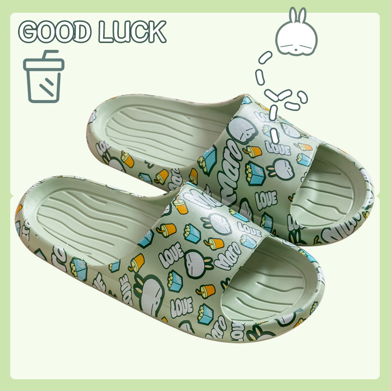 China Summer rascal rabbit authentic female indoor slippers anti-skid bathroom shower cool slippers Pricelist, Quotes