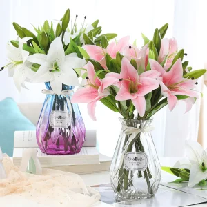 Artificial Flower Lily Decor Algeria