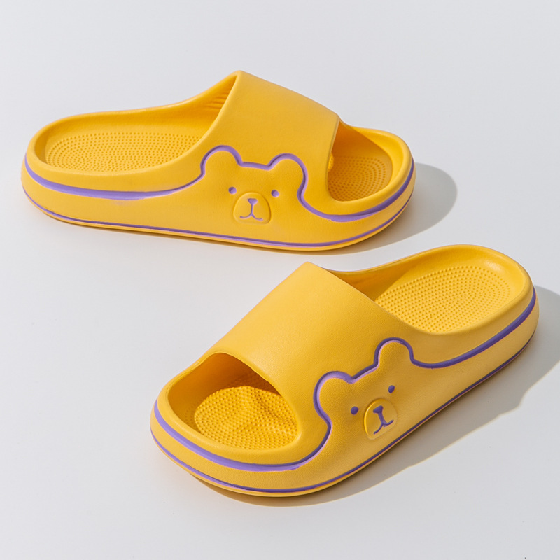 Wholesale Slippers for women in summer, thick soled, indoor, anti-skid bathroom, bath, lovers' home Manufacturers, Factory