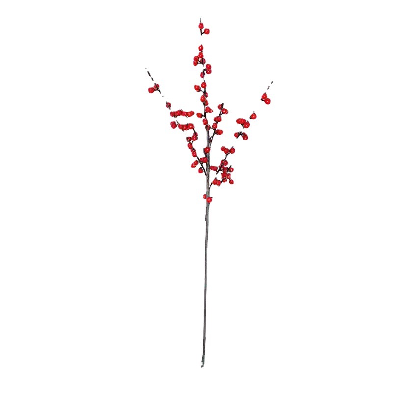 Wholesale Red fruit fortune fruit simulation flower decoration winter living room decoration acacia beans handmade diy display Manufacturers, Suppliers