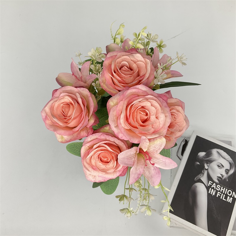Snowflake rose presentation