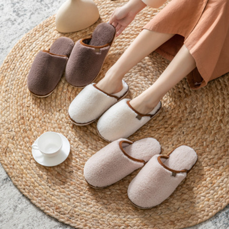 Wholesale Autumn and winter ladies confinement shoes hot style home couple indoor non-slip warm and comfortable cotton slippers wholesale Factory, Quotes