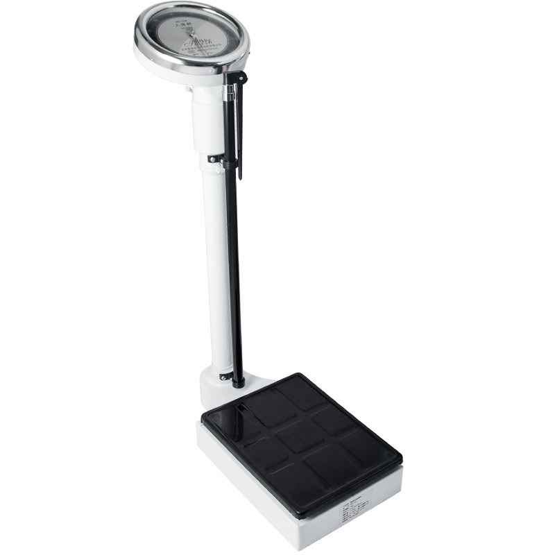 China New Products Electronic BMI Measuring Ultrasonic 500kg Standing Digital Medical Weight Height Balance Manufacturers, Suppliers