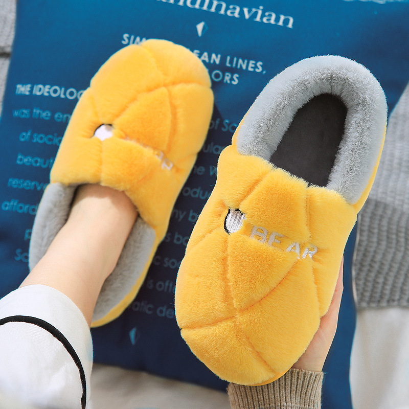 Wholesale Household cotton slippers women's autumn and winter all-inclusive with home indoor thick bottom non-slip warm plush cute household slippers Factories, Quotes