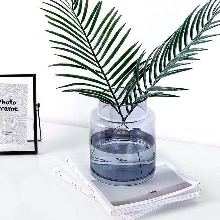 China Centerpiece Decorative Colored Clear Glass Flower Vase/Glass Vases Factories, Quotes