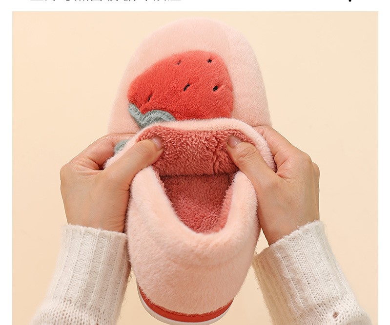 China Rogue rabbit cotton slippers women's autumn and winter home bag and indoor household thick bottom non-slip plush warm outer wear Manufacturer, Factory