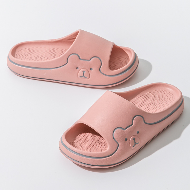 Wholesale Slippers for women in summer, thick soled, indoor, anti-skid bathroom, bath, lovers' home Manufacturers, Factory