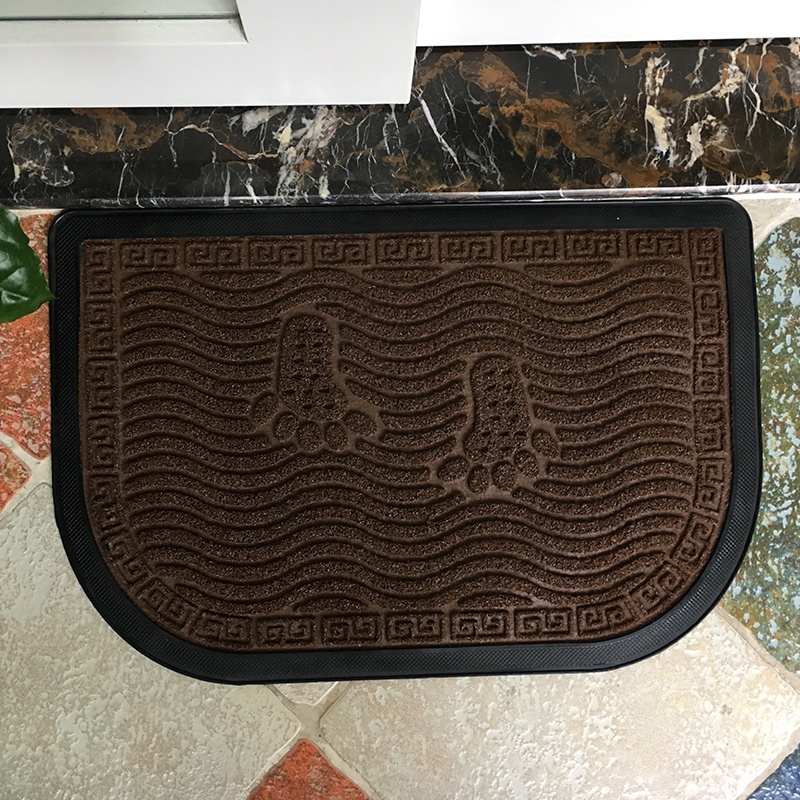 Wholesale 100%Rubber Backing Cheap Rubber Foot Mat Manufacturers, Pricelist