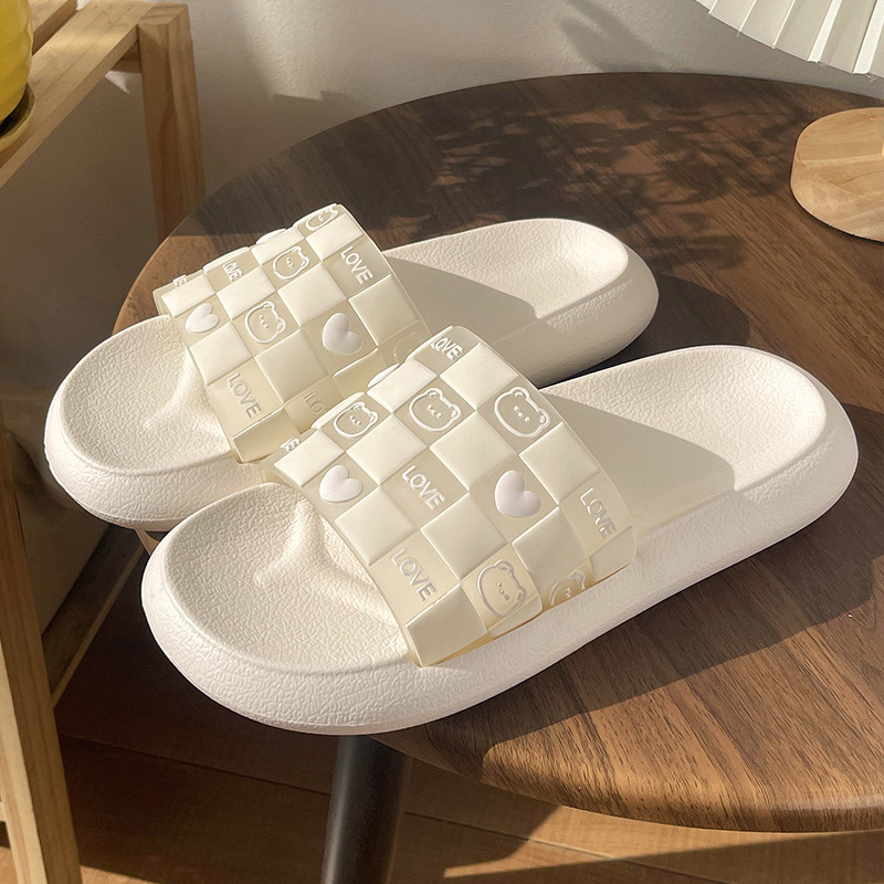 Wholesale Love Little Bear EVA Shit Feeling Slippers Female Summer Home Bathroom Soft Soled Household Sandals Female Manufacturers, Quotes