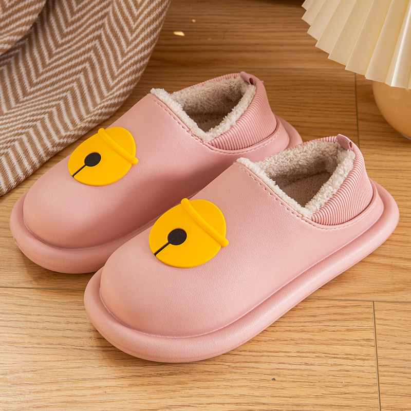 China EVA cotton slippers women's bag with autumn and winter couples home indoor removable confinement shoes warm cotton shoes factory wholesale Manufacturers, Suppliers