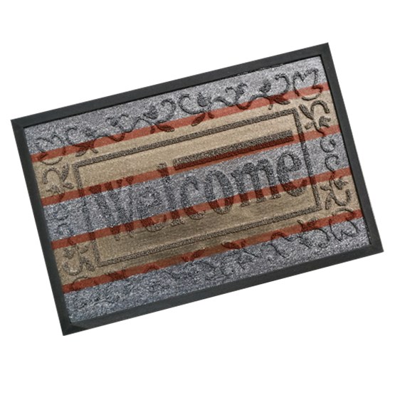 China Custom Foot Floor Door Mat With A Message Supplier, Quotes
