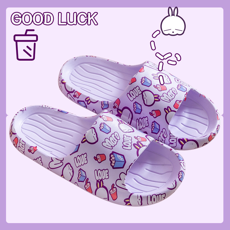 China Summer rascal rabbit authentic female indoor slippers anti-skid bathroom shower cool slippers Pricelist, Quotes